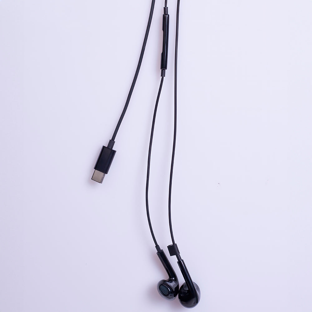 MaXlife InEar USB-C Sort