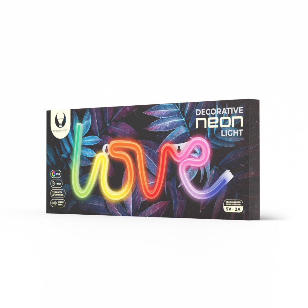 Neon Led RGB Love