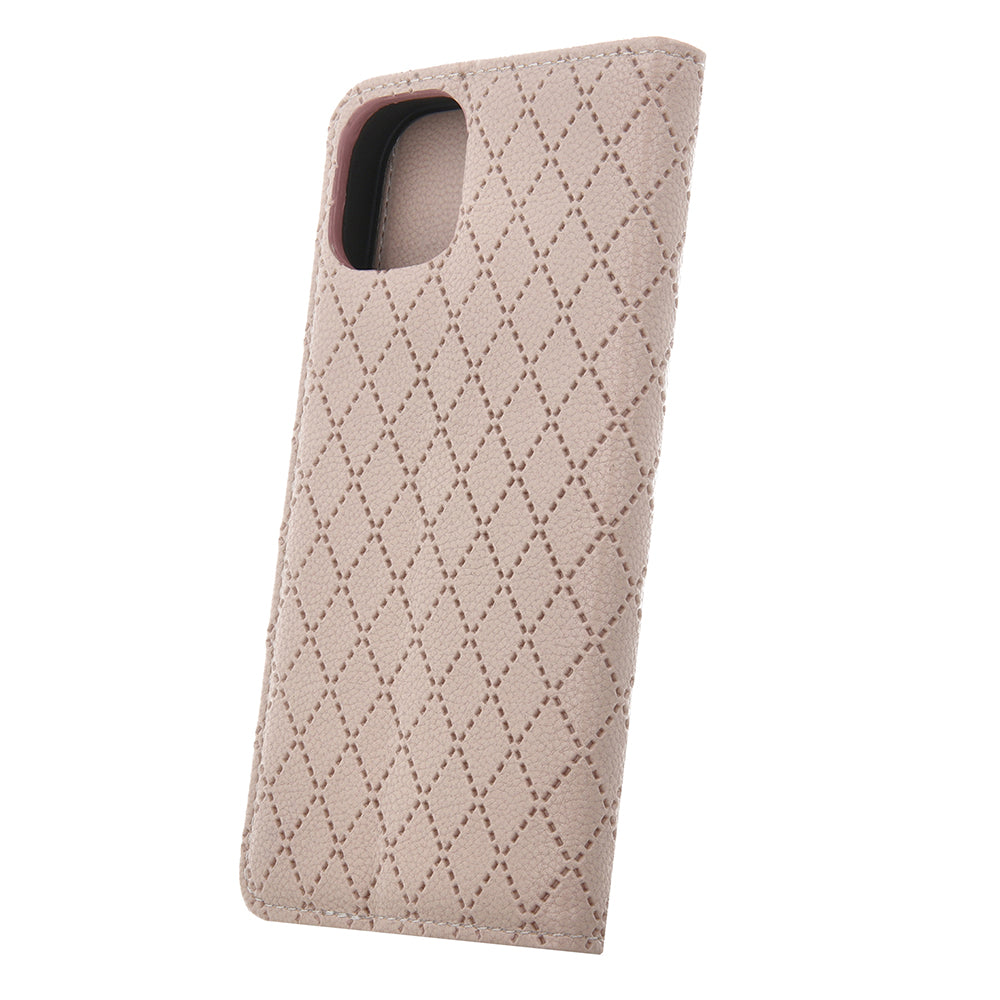 iPhone 17 Pro Læder Wallet Flip Cover Smart Caro – Beige