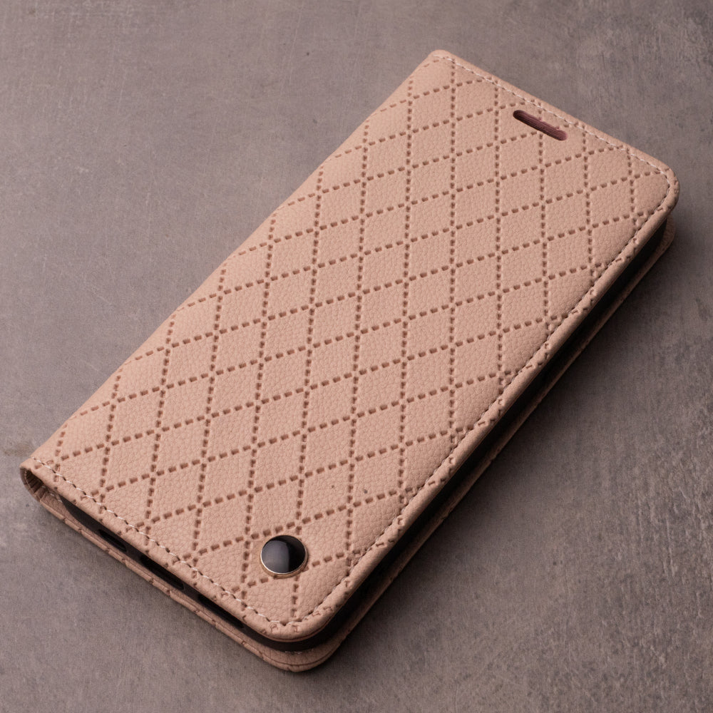 iPhone 17 Pro Læder Wallet Flip Cover Smart Caro – Beige