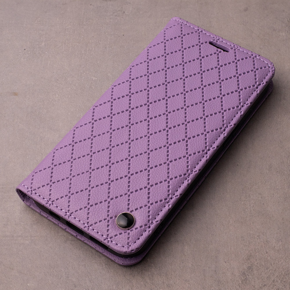 iPhone 17 Pro Max Læder Wallet Flip Cover Smart Caro Pm Caro Flip2 – Lilla