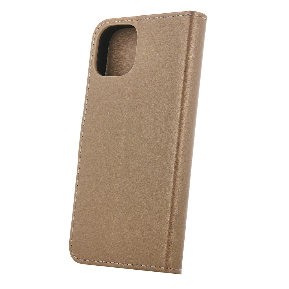 iPhone 17 Pro Wallet Flip Cover Smart Classic – Guld