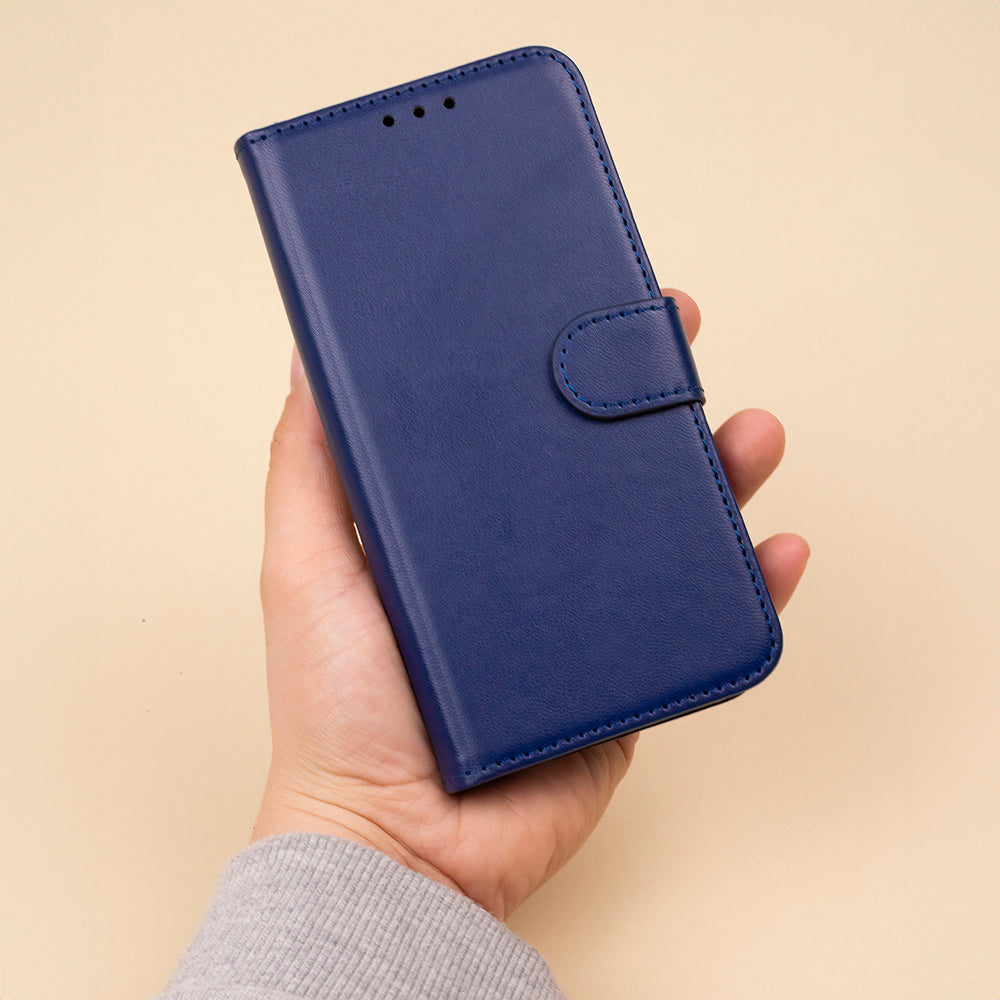 iPhone 17 Pro Wallet Flip Cover Smart Classic – Mørkeblå