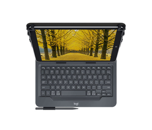 10" Folio m/tastatur Nordic