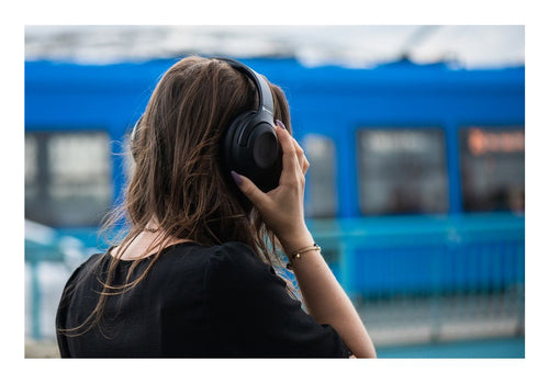 Wireless Headphone m/ANC Sort
