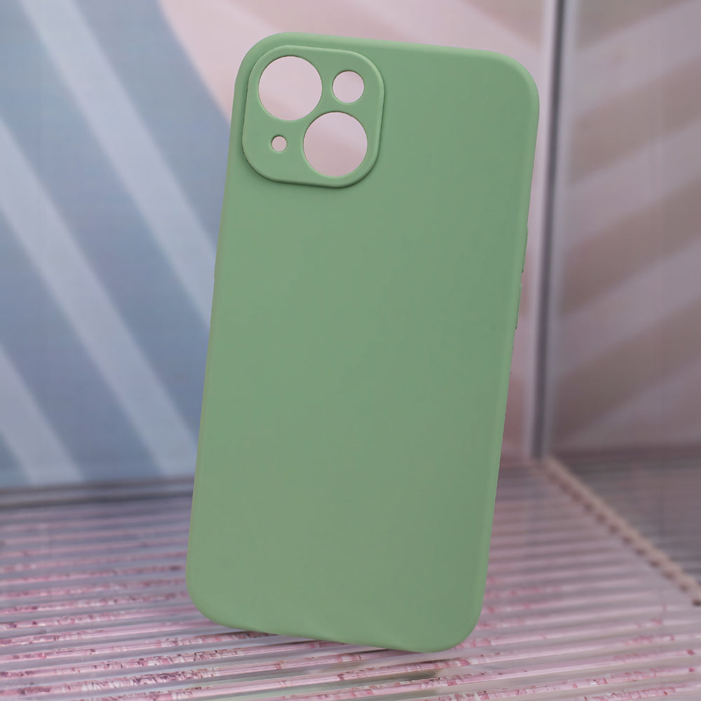 iPhone 14 Pro Silicone MagSafe Cover Mag Invisible Pistachio – Grøn