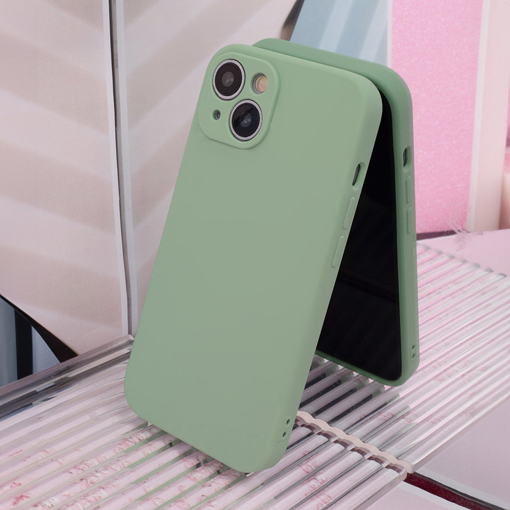 iPhone 15 Silicone MagSafe Cover Mag Invisible – Grøn