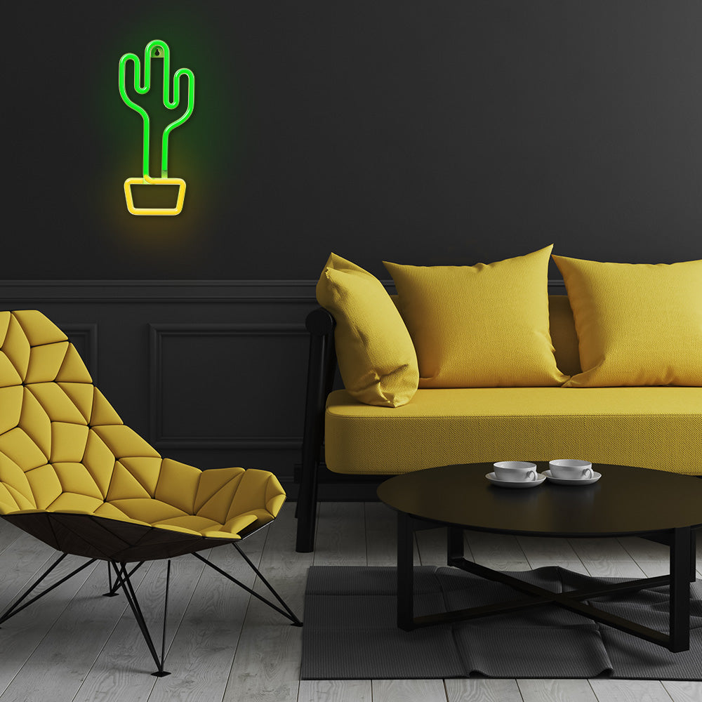 LED light CACTUS Orange