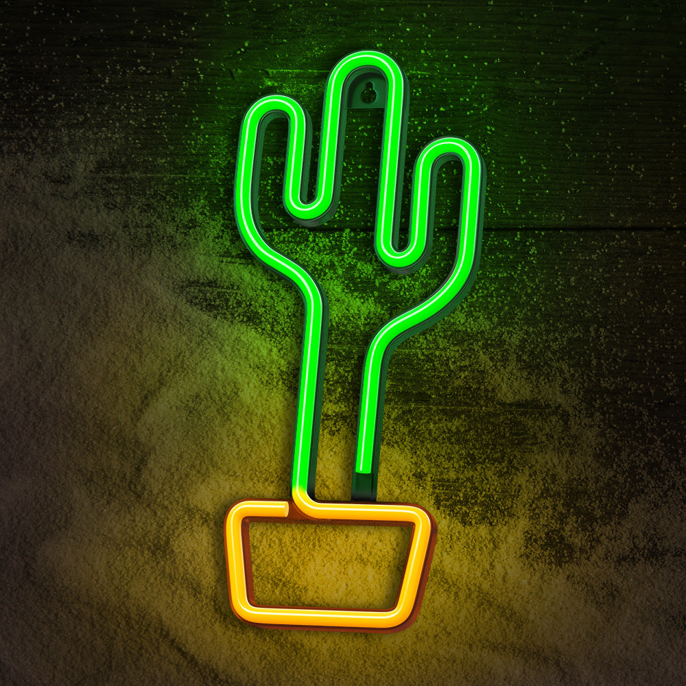 LED light CACTUS Orange