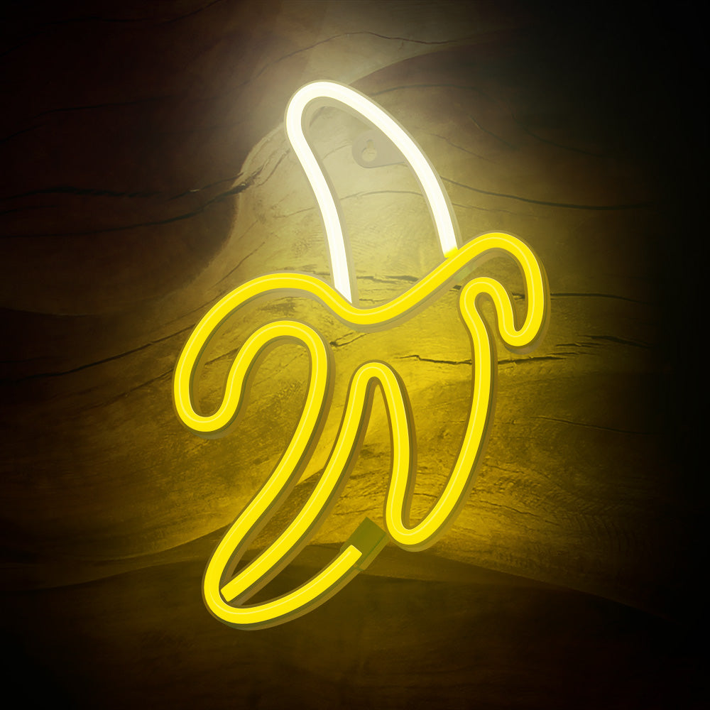 LED Light BANANA white yellow