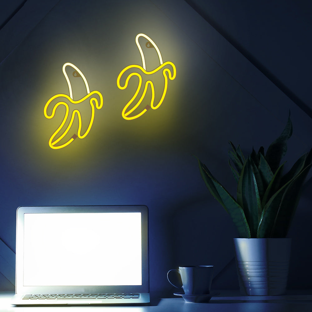 LED Light BANANA white yellow