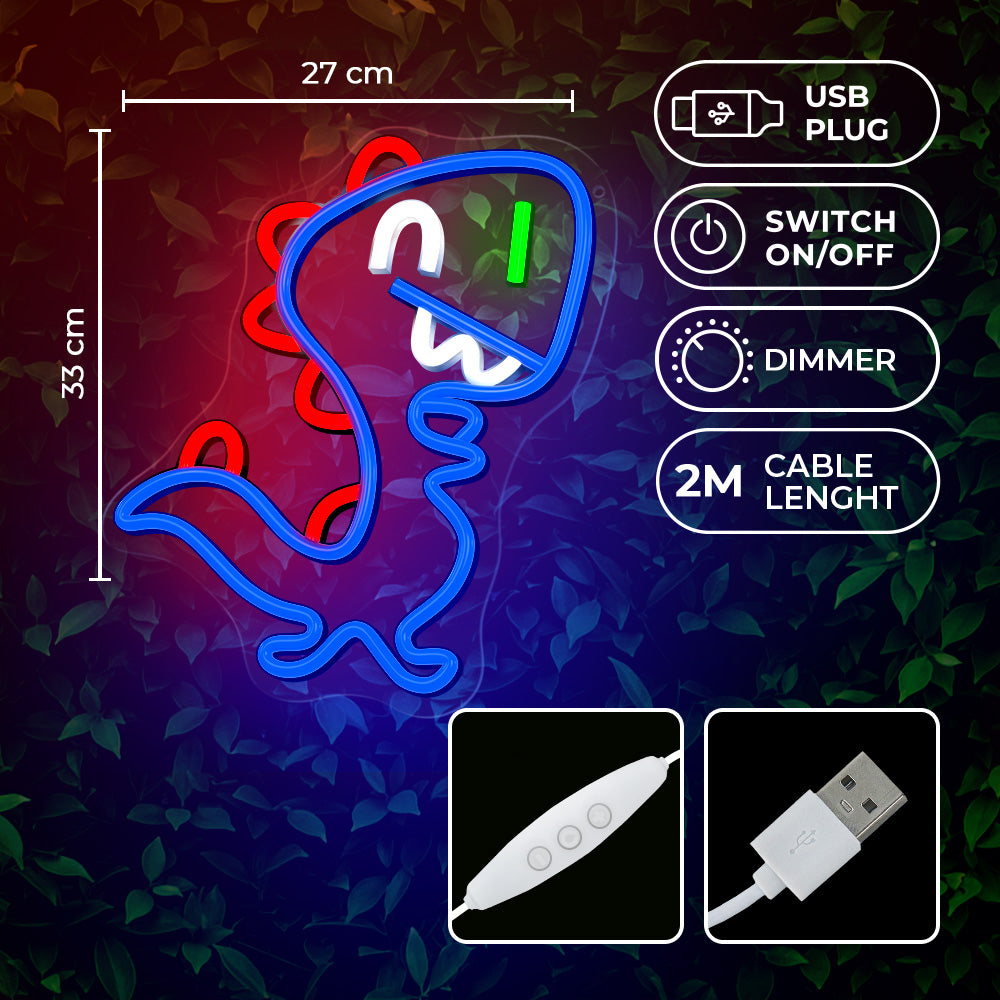 LED Jurassic Baby Dino