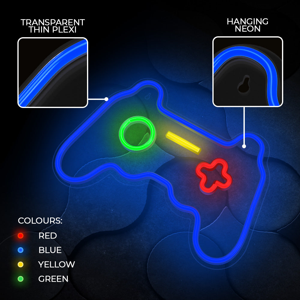 LED light - GAMEPAD flerfarvet