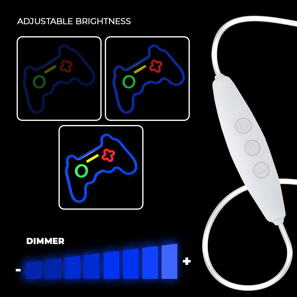 LED light - GAMEPAD flerfarvet
