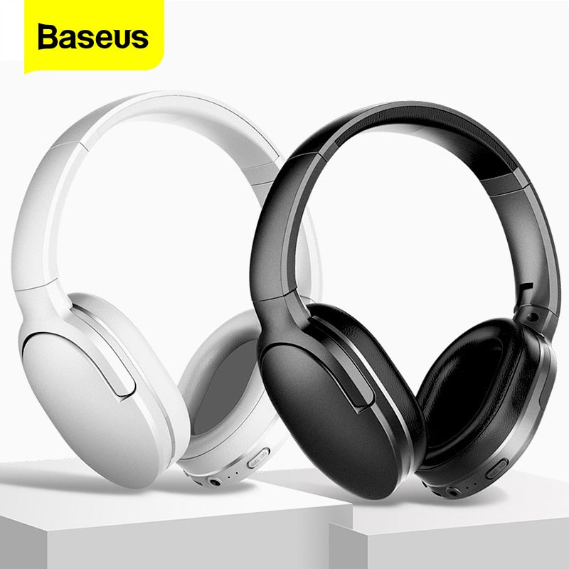 BT Headphone over ear Sort - billede 3