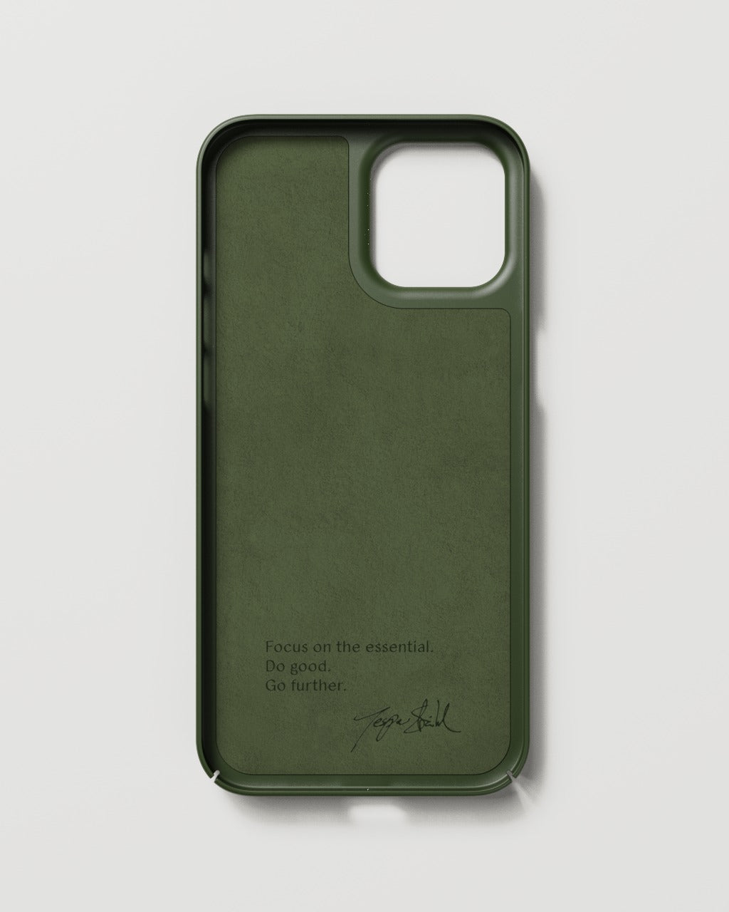 iPhone 12 Pro Max MagSafe Cover – Pine Green/Grøn – Nudient - billede 4