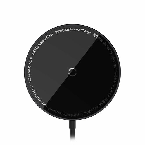 Wireless Charger 15W Magn.Sort