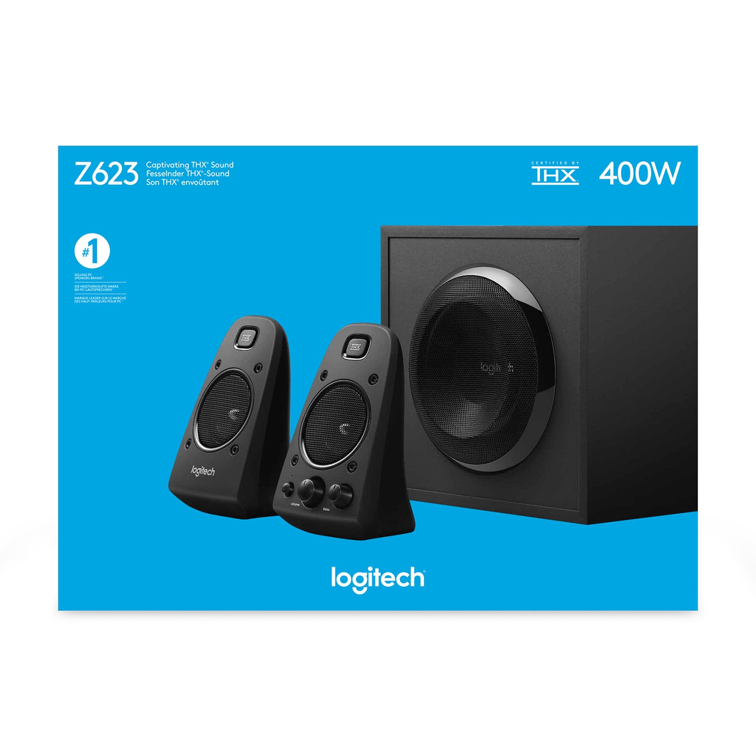 2.1 400W Logitech Z623 - billede 13