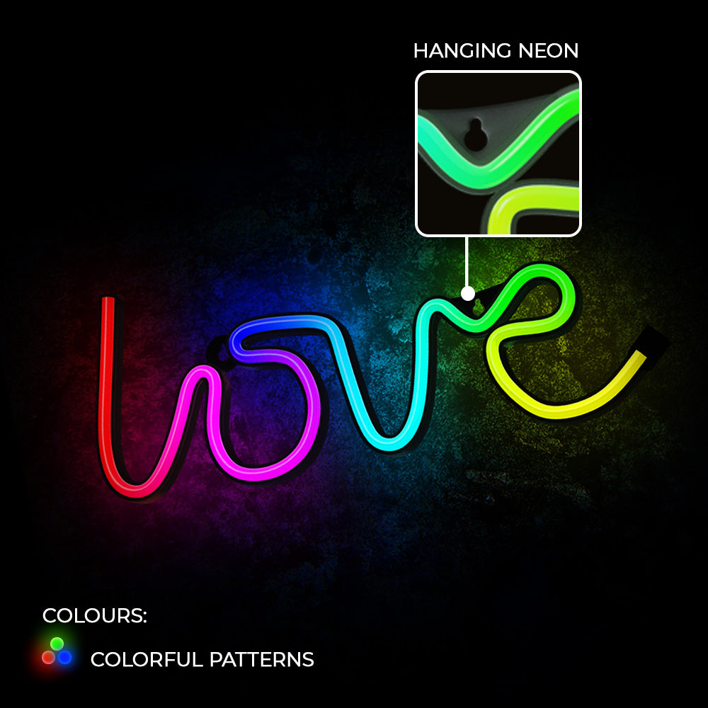 Neon Led RGB Love