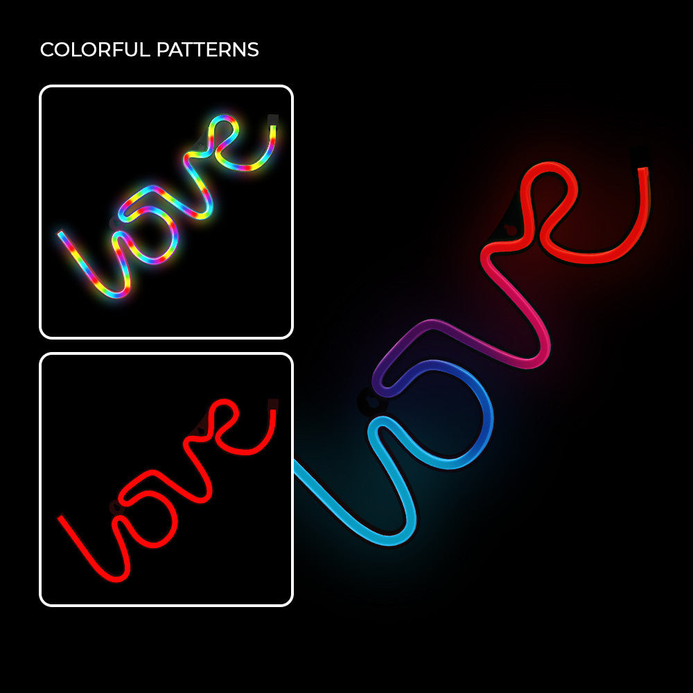 Neon Led RGB Love