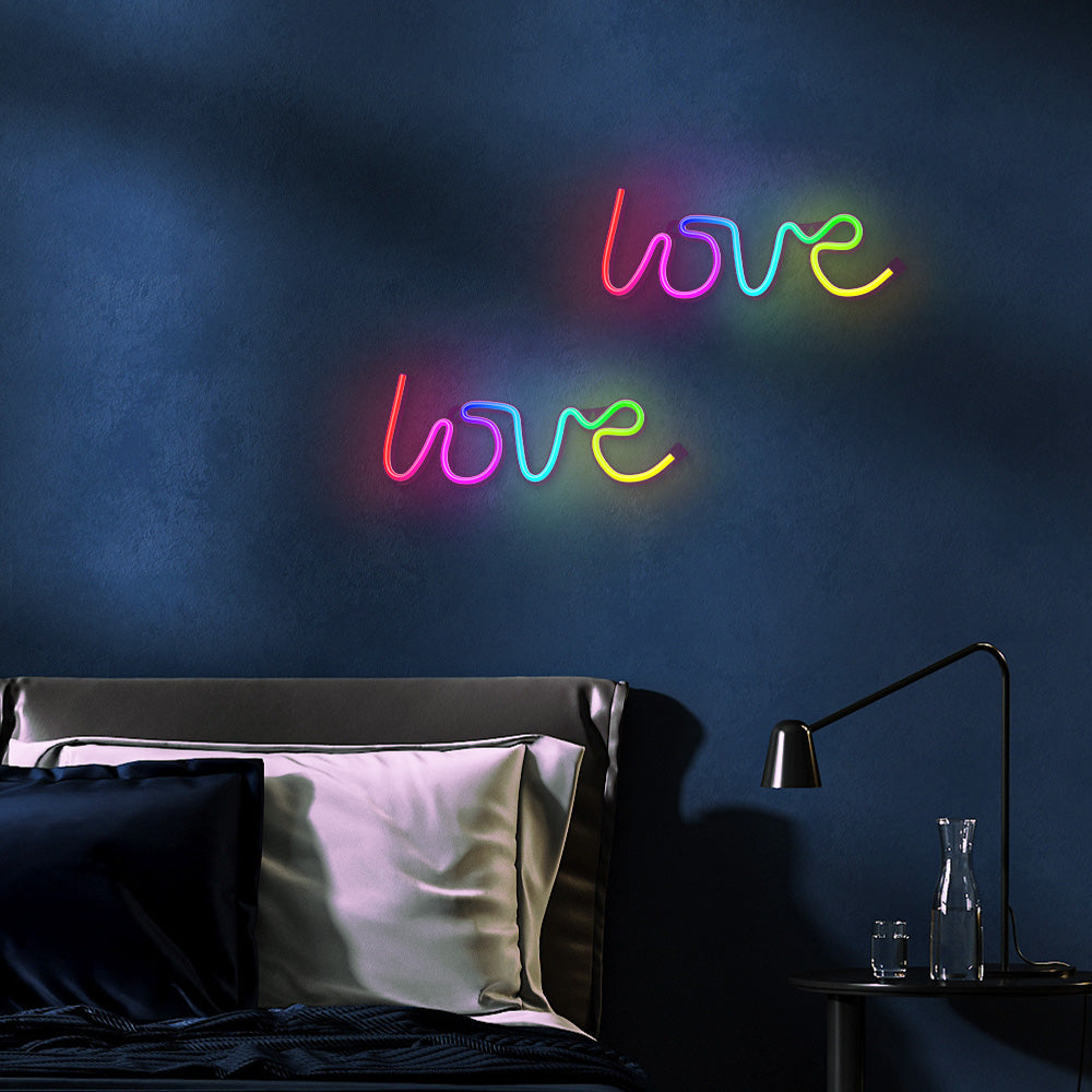Neon Led RGB Love