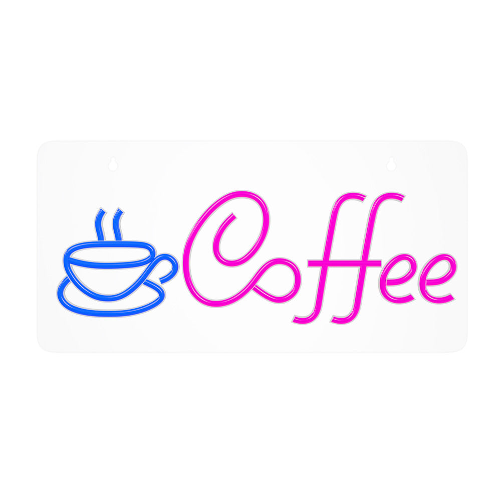 PLEXI LED Coffee pink