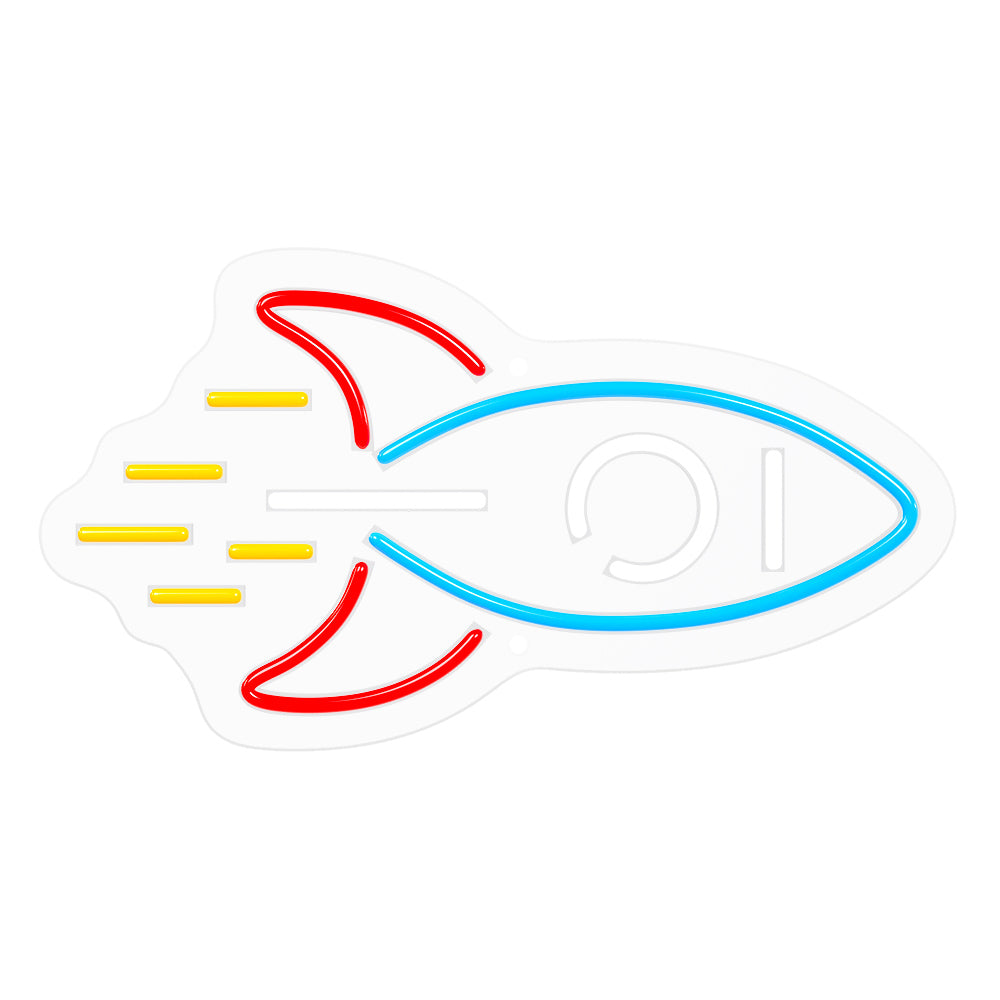 PLEXI LED Rocket Multicolor