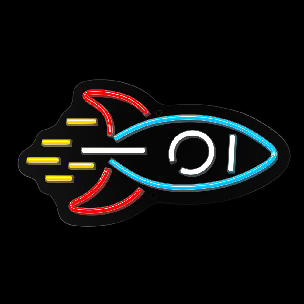 PLEXI LED Rocket Multicolor