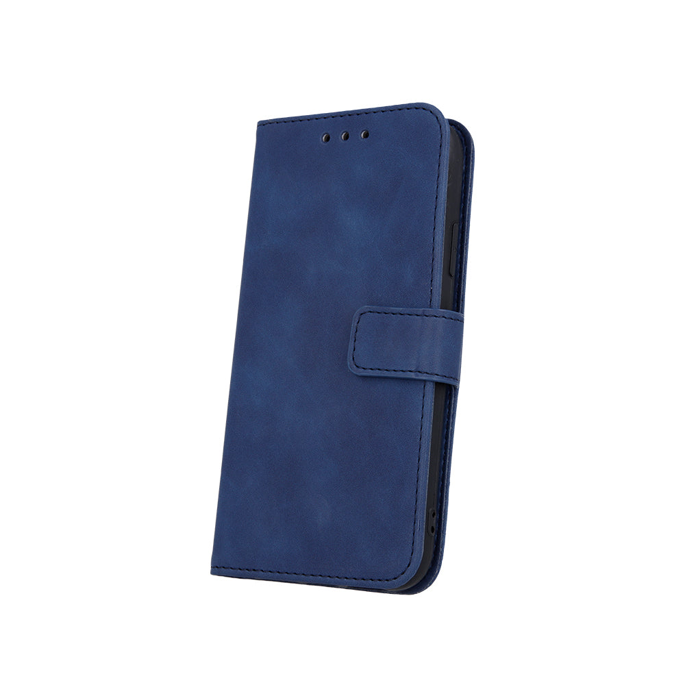 iPhone 16e / 17e Wallet Flip Cover Smart Velvet – Navy Blue