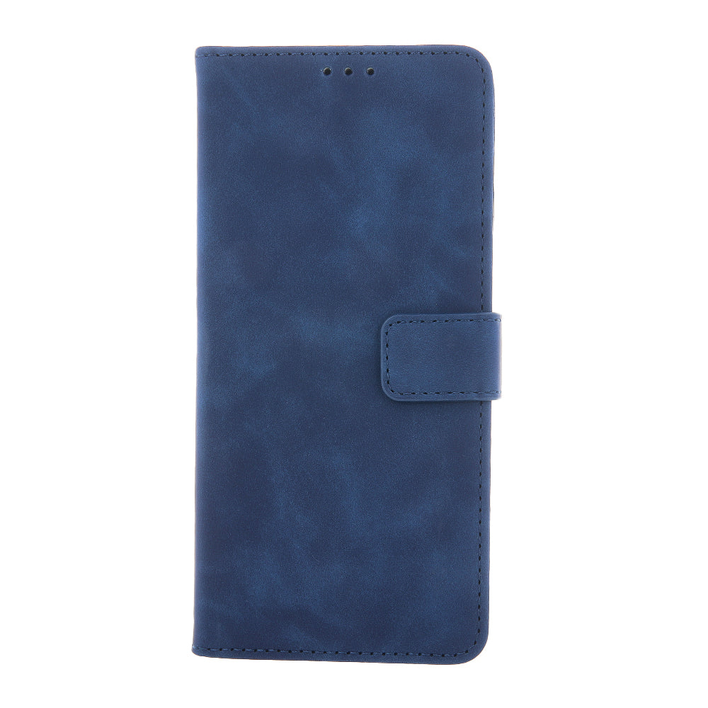 iPhone 16e / 17e Wallet Flip Cover Smart Velvet – Navy Blue
