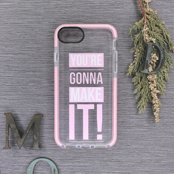 iPhone 7 / 8 / SE (2020/2022) Cover You're Gonna Make It – Transparent