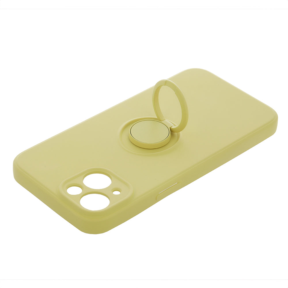 iPhone 11 Cover Finger Grip Fingerholder – Gul