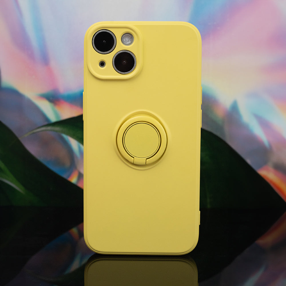iPhone 11 Cover Finger Grip Fingerholder – Gul