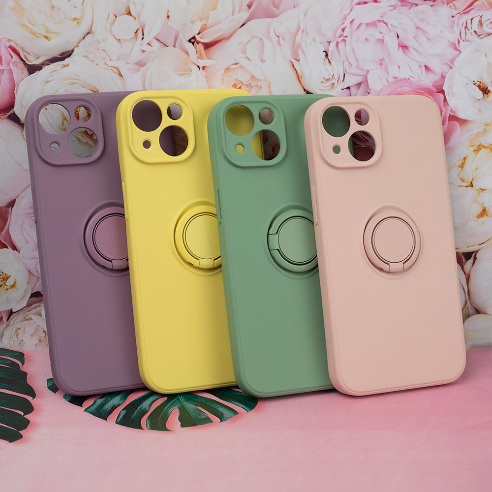 iPhone 11 Cover Finger Grip Fingerholder – Gul