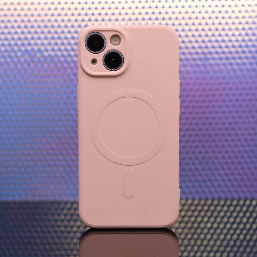 iPhone 17 Cover Simple Color Mag Simple – Pink