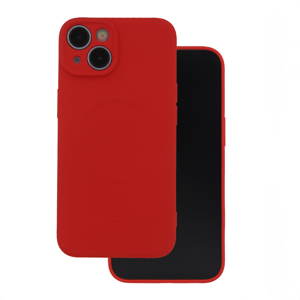 iPhone 16e / 17e MagSafe Cover Simple Color – Rød