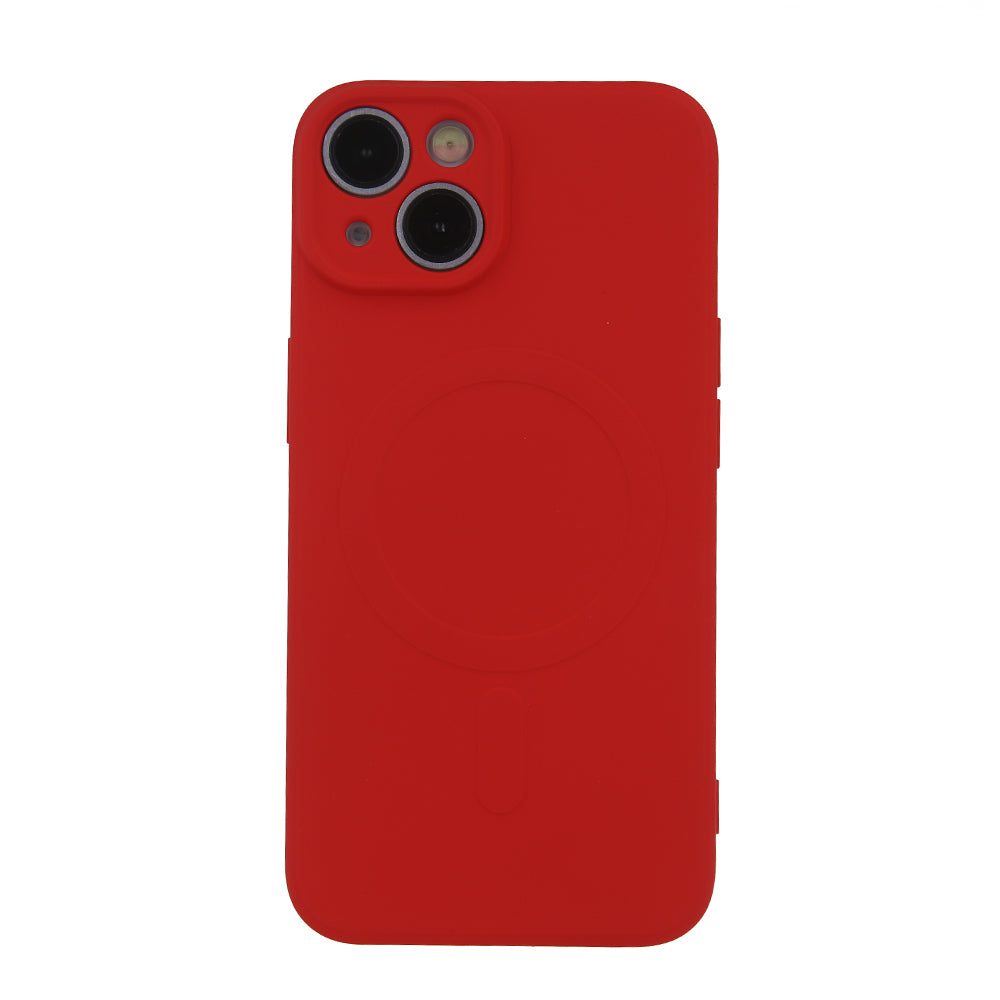 iPhone 16e / 17e MagSafe Cover Simple Color – Rød
