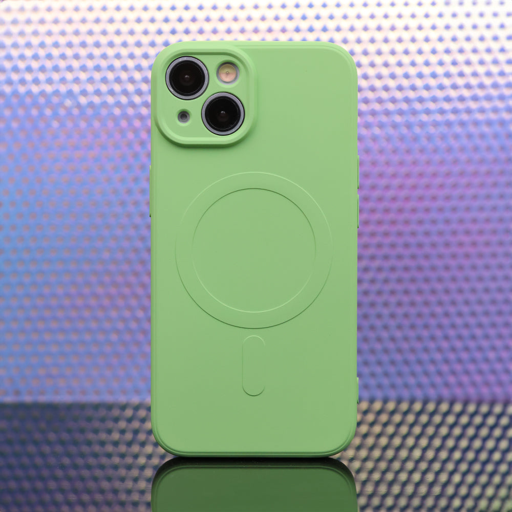 iPhone 16e / 17e MagSafe Cover Simple Color – Lyse grøn
