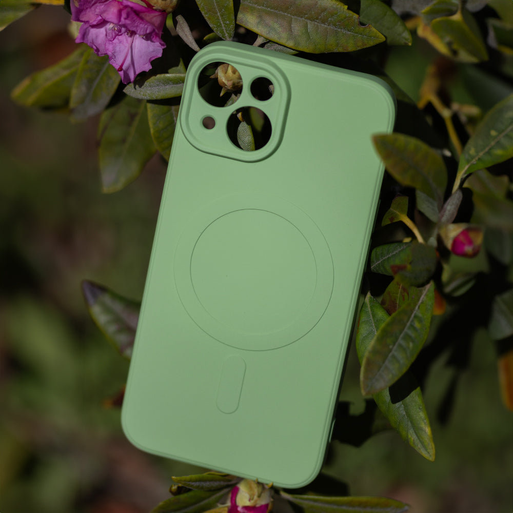 iPhone 16e / 17e MagSafe Cover Simple Color – Lyse grøn