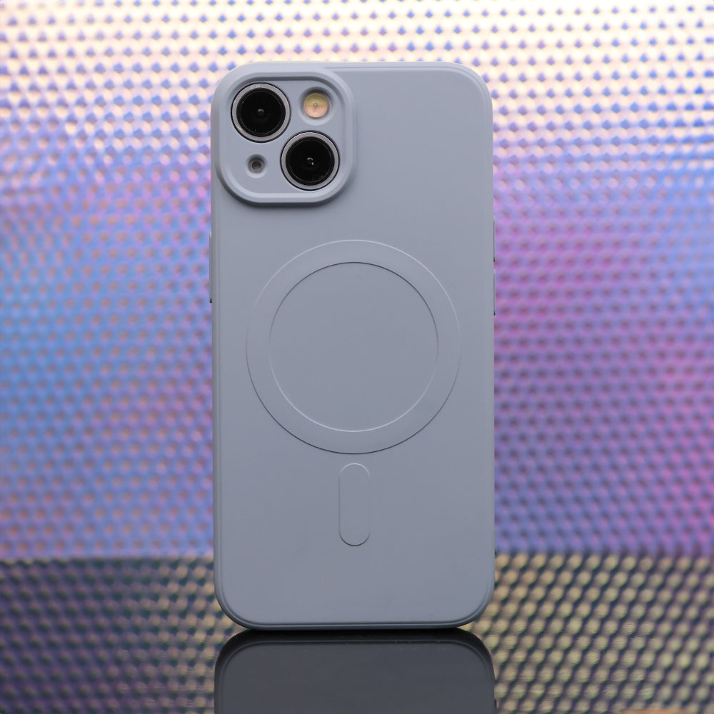 iPhone 16e / 17e MagSafe Cover Simple Color – Lyse blå