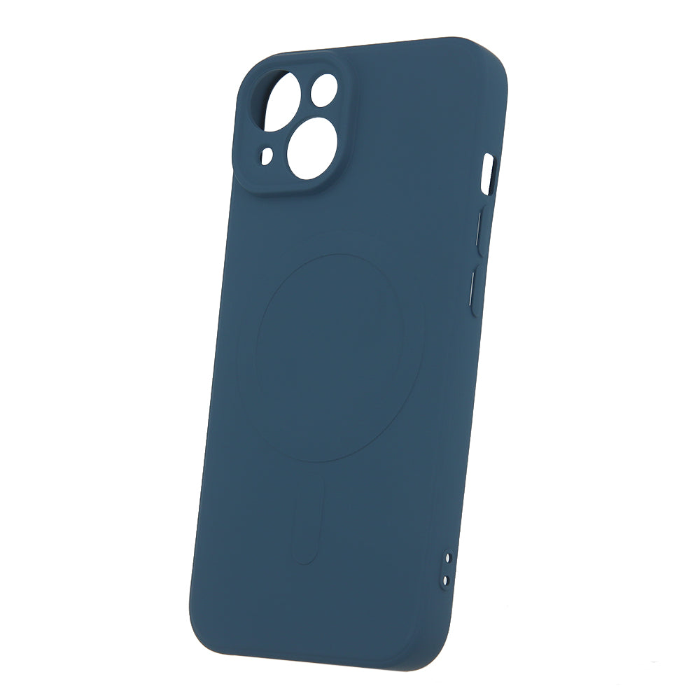 iPhone 17 Cover Simple Color Mag Navy Simple – Blå
