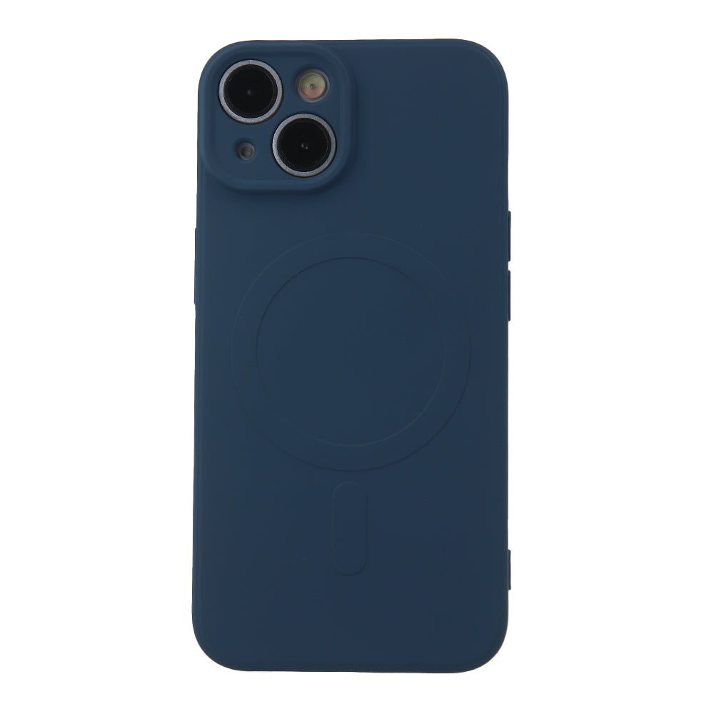 iPhone 17 Cover Simple Color Mag Navy Simple – Blå