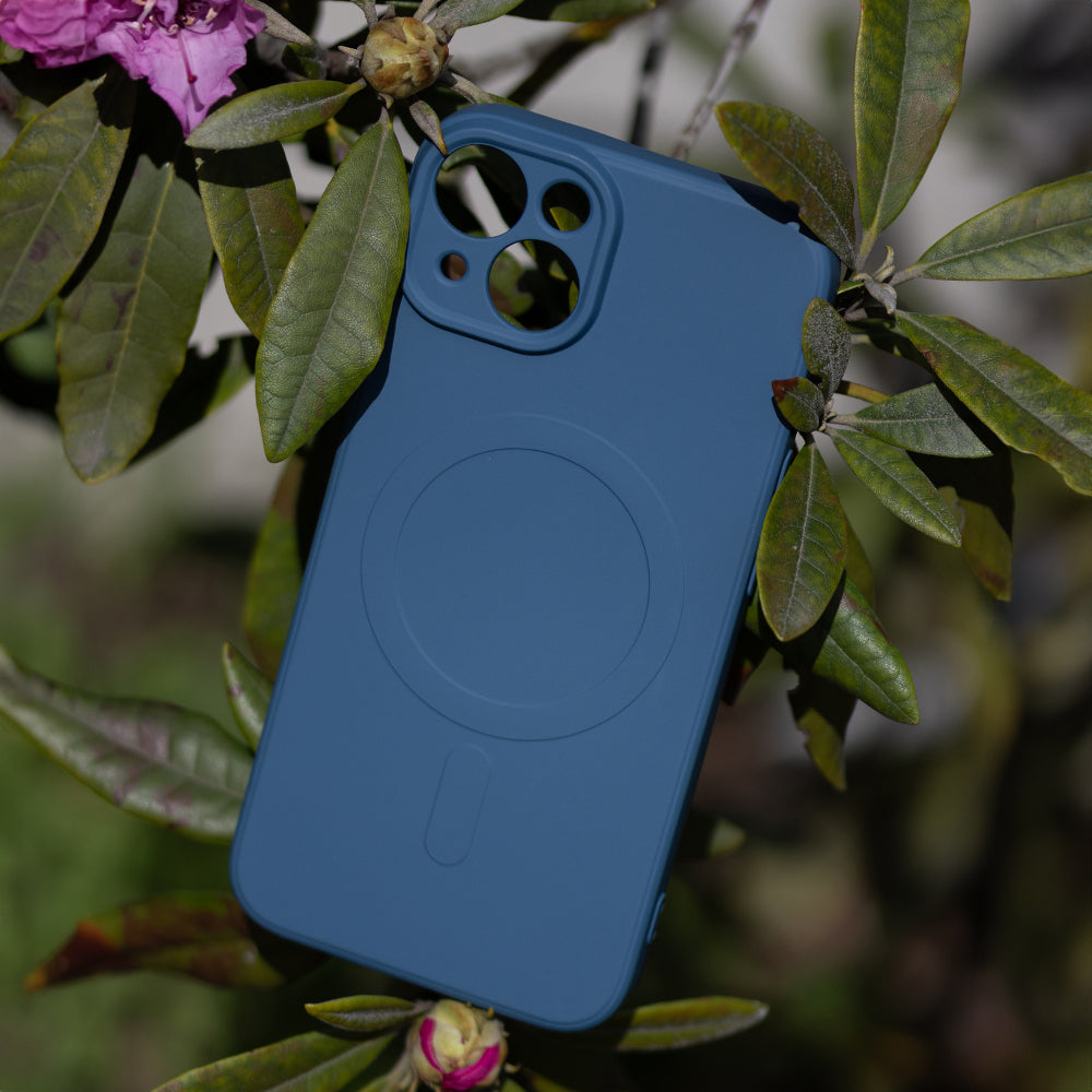 iPhone 16e / 17e MagSafe Cover Simple Color – Navy Blå