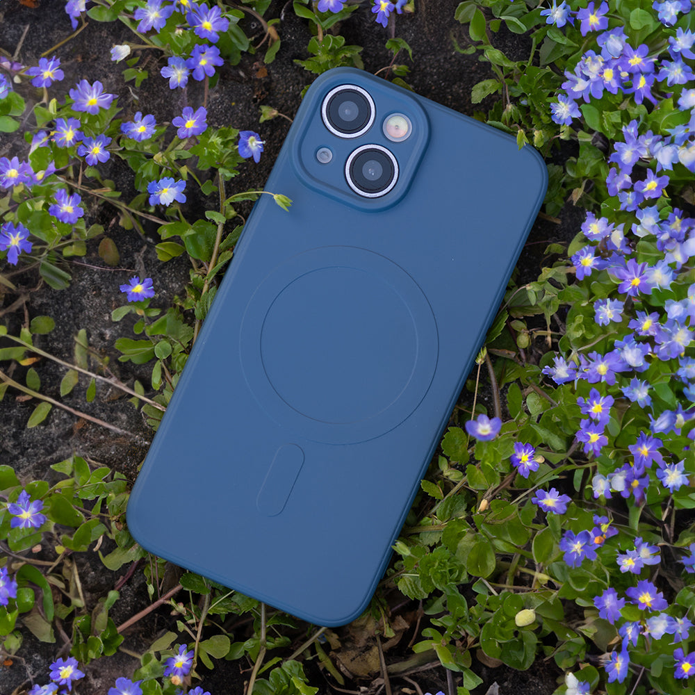 iPhone 16e / 17e MagSafe Cover Simple Color – Navy Blå