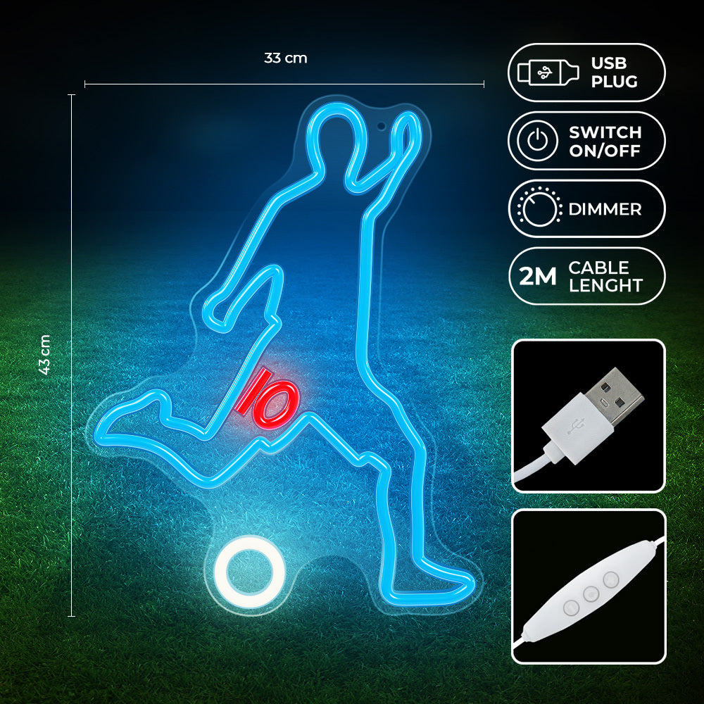 Led Hanging footballer