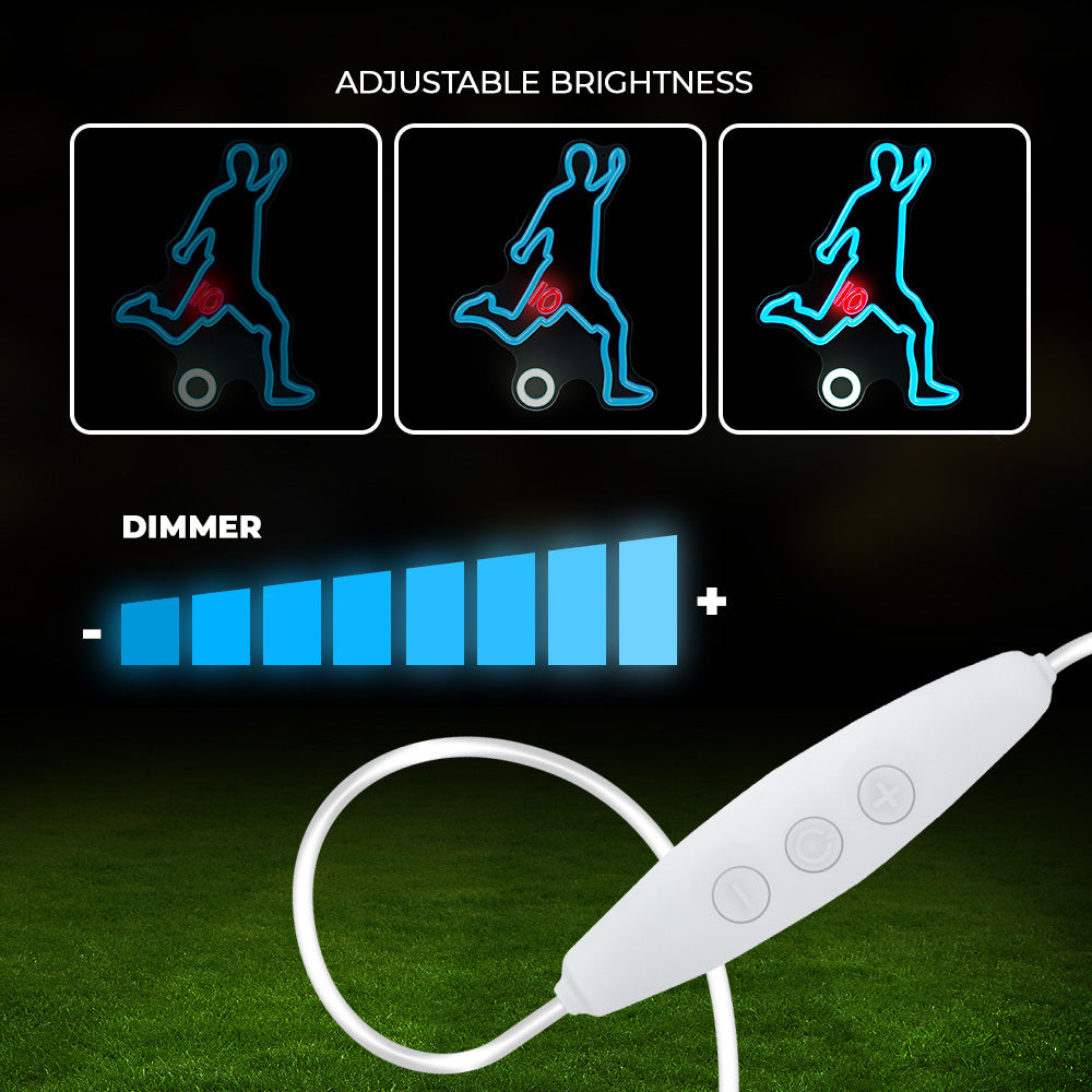 Led Hanging footballer