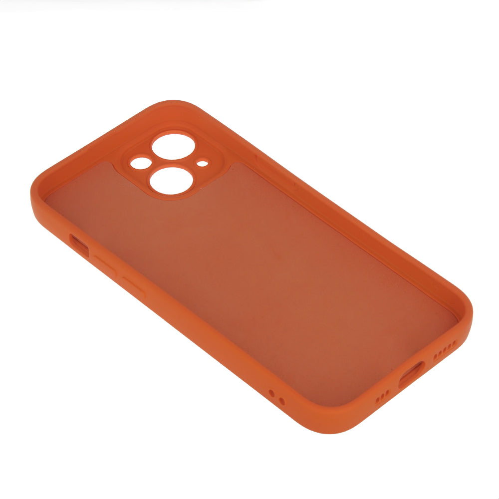 iPhone 15 Cover Silicon – Orange