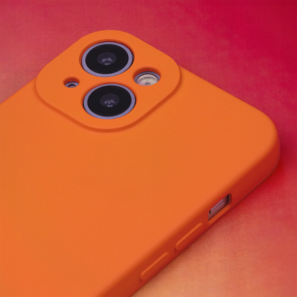 iPhone 15 Cover Silicon – Orange