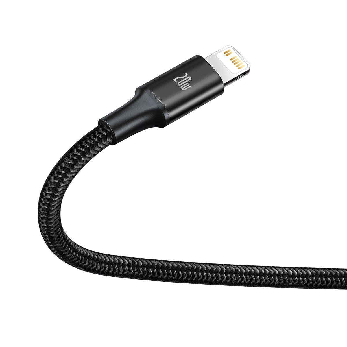 Baseus kabel USCB/3i1 1,5m Sort