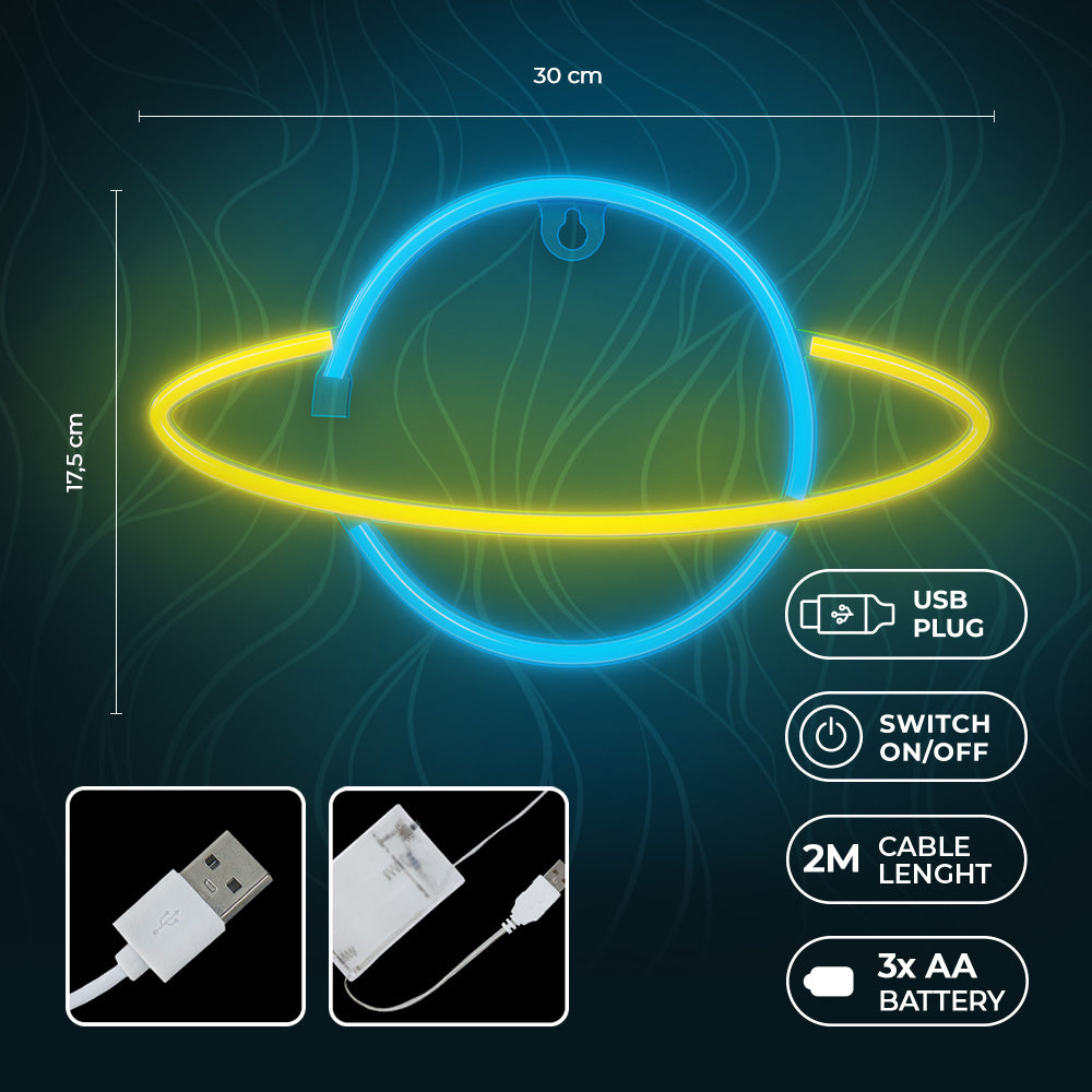 LED light Saturn
